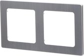 Afdekraam - Igna Jura - 2-voudig - Vierkant - Aluminium - Zilver