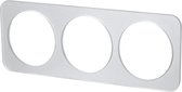 Afdekraam - Igna Jura - 3-voudig - Rond - Glas - Zilver