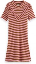 Scotch & Soda - Jurk - Roze - Maat 176