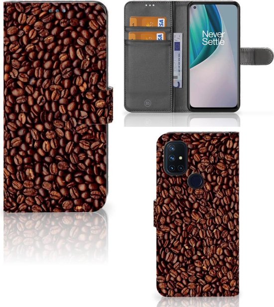 OnePlus Nord N10 Smartphone Hoesje Koffiebonen