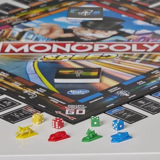 Thumbnail van een extra afbeelding van het spel Hasbro Monopoly Turbo - Speelgoed - Spellen