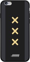 6F hoesje - geschikt voor iPhone 6s -  TPU Case - Ajax Europees Uitshirt 2020-2021 #ffffff