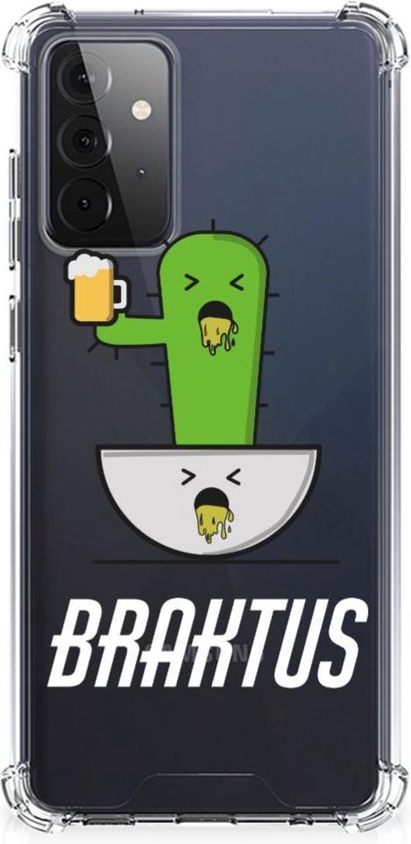Samsung Galaxy A72 4G/5G Stevig Bumper Hoesje Braktus