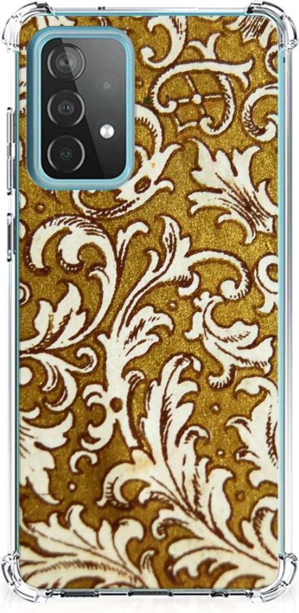 Anti Shock Case Samsung Galaxy A52 4G/5G Barok Goud