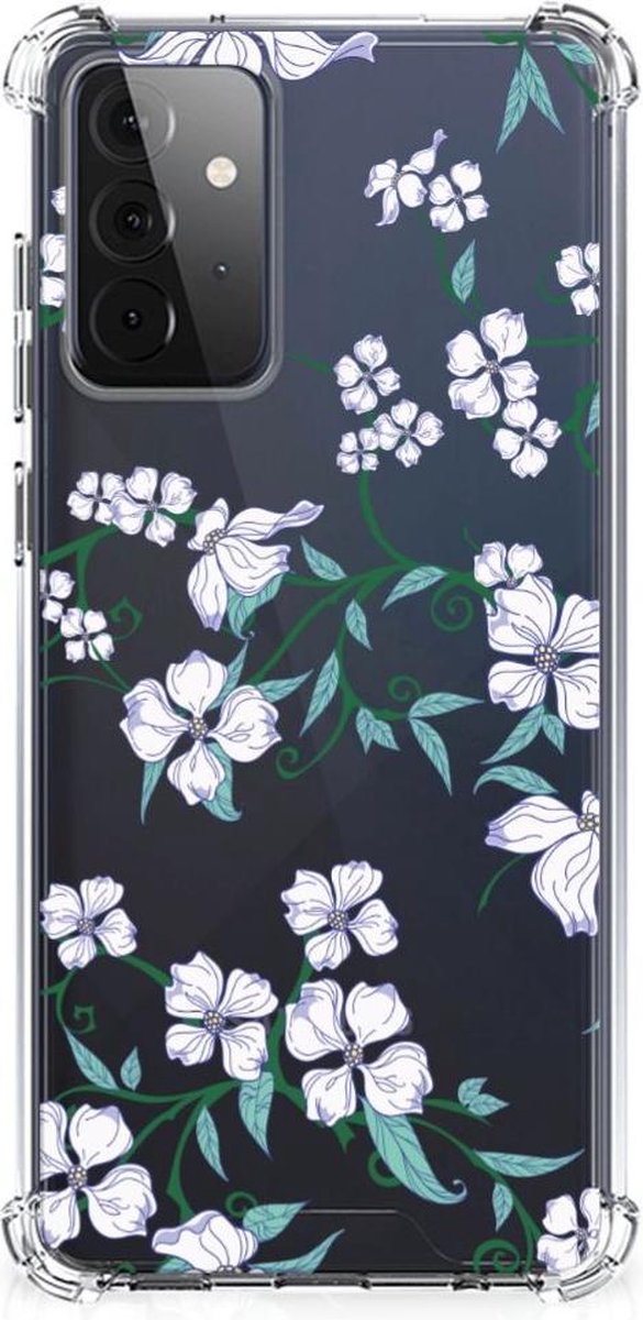 Samsung Galaxy A72 4G/5G Uniek Case Blossom White