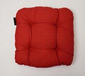 Coussin d'assise Suza Basic rouge