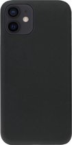 ADEL Tarwe Stro TPU Back Cover Softcase Hoesje Geschikt voor iPhone 12 Mini - Duurzaam Afbreekbaar Milieuvriendelijk Zwart