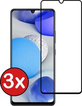 Samsung Galaxy A42 Screenprotector Glas Tempered Glass 3D - Samsung A42 Screen Protector 3D Full Cover - 3 PACK