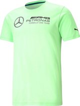 Puma Mercedes F1 Logo Shirt Groen Heren - Maat L