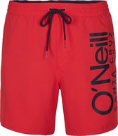 O'Neill heren zwembroek - Original Cali Shorts - rood - Plaid -  Maat: XL