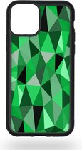 Green triangles Telefoonhoesje - Apple iPhone 11 Pro