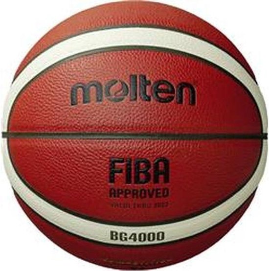 Molten Basketbal BG4000 - Maat 7 - Oranje/Beige