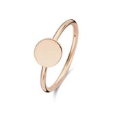 Isabel Bernard La Concorde Dames Ring Goud - Roségoudkleurig - 18.50 mm / maat 58