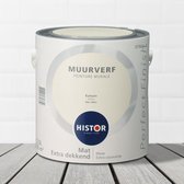 Histor Perfect Finish Muurverf Mat - 5 Liter - Katoen (Ral 9001)