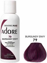 Adore Shining Semi Permanent Hair Color Burgundy Envy-79 haarverf