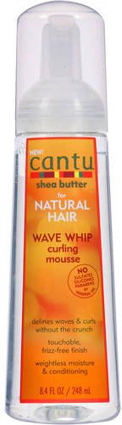Cantu for Natural Hair Wave Whip Curling Mousse