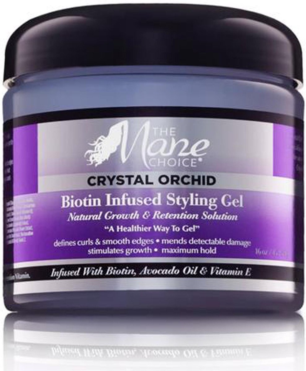 The Mane Choice Crystal Orchid Biotin Infused Styling Gel 454gr