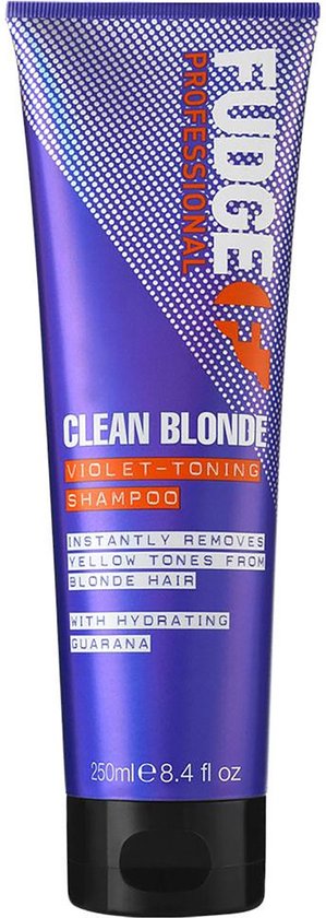 Fudge Clean Blonde Violet Toning Shampoo