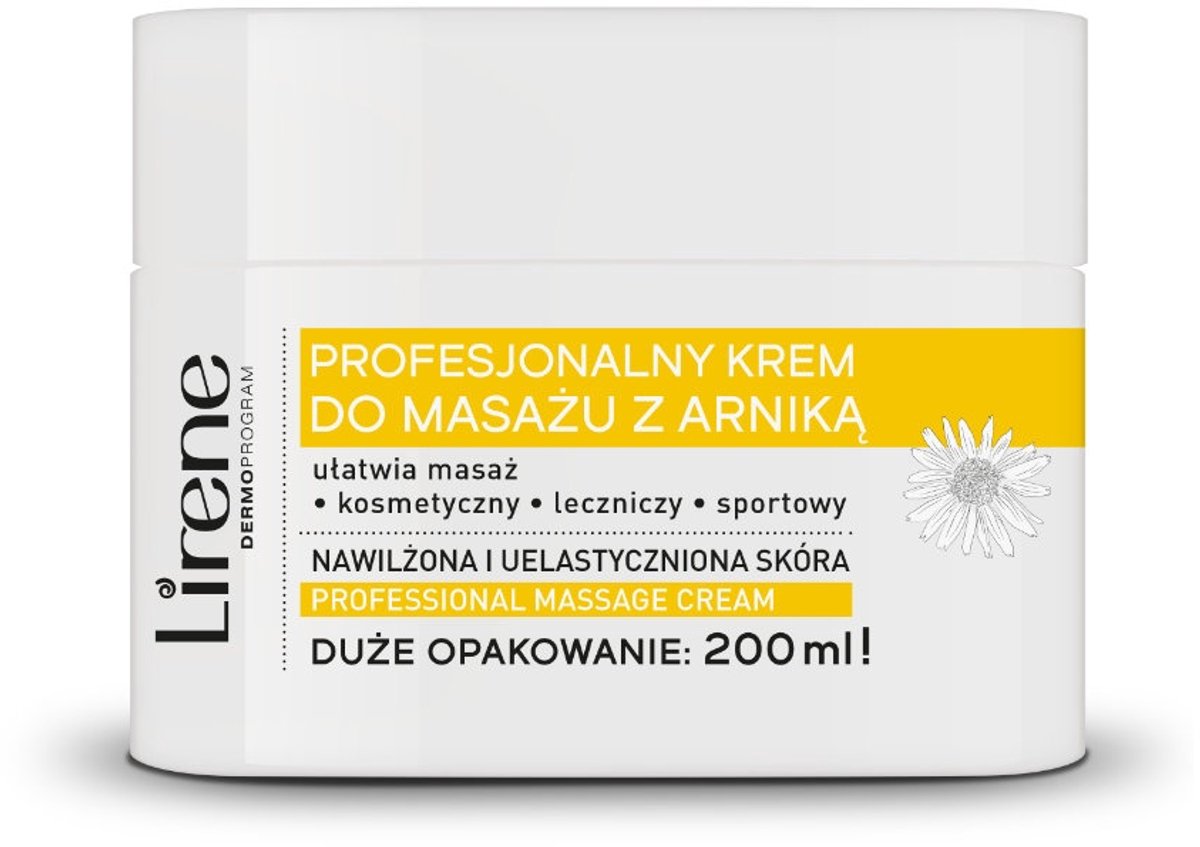Lirene - Professional Massage Cream Professional Massage Cream From Arnika 200Ml