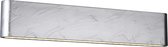 LED Tuinverlichting - Tuinlamp - Nitron Thino - Wand - 16W - Mat Grijs - Aluminium