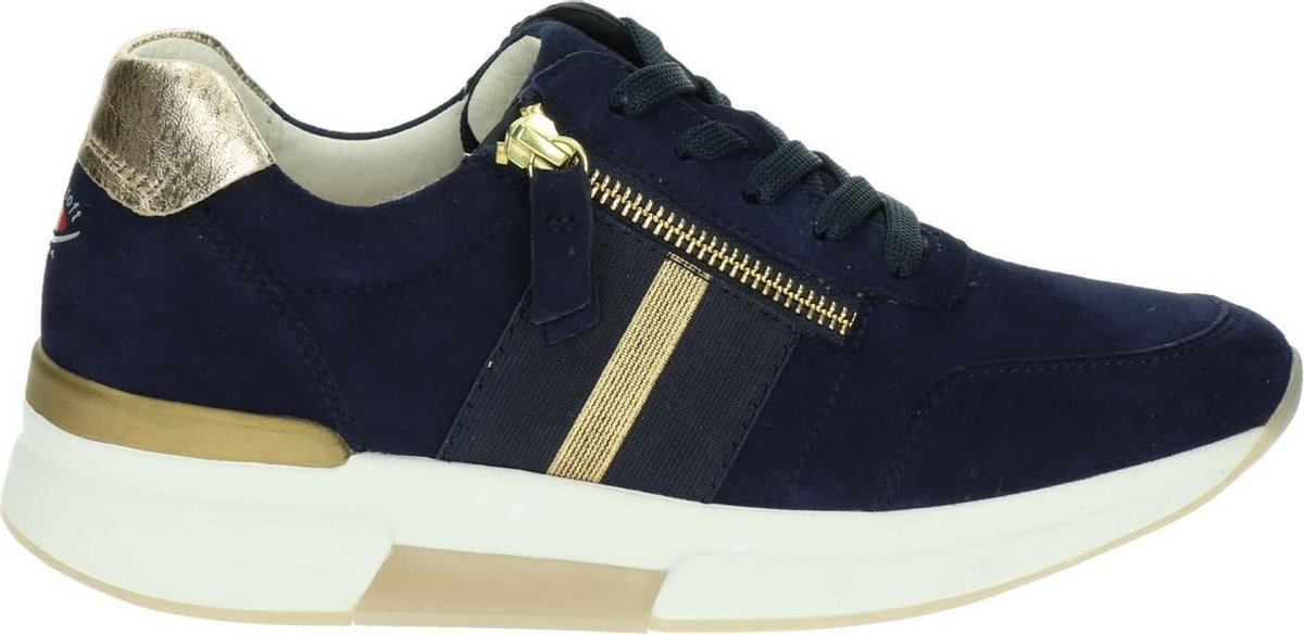 Gabor Rollingsoft dames sneaker Donkerblauw