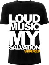 Skindred Heren Tshirt -2XL- Loud Music Zwart