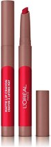L'Oreal - Infaillible Matte Lip Crayon - Lipstick In A Bold 2.5G 111 Little Chili