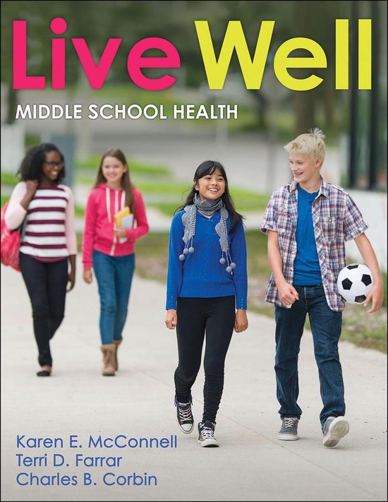 Live Well Middle School Health - cover