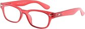 INY Woody G14600 +3.00 - Rood/transparant - Leesbril
