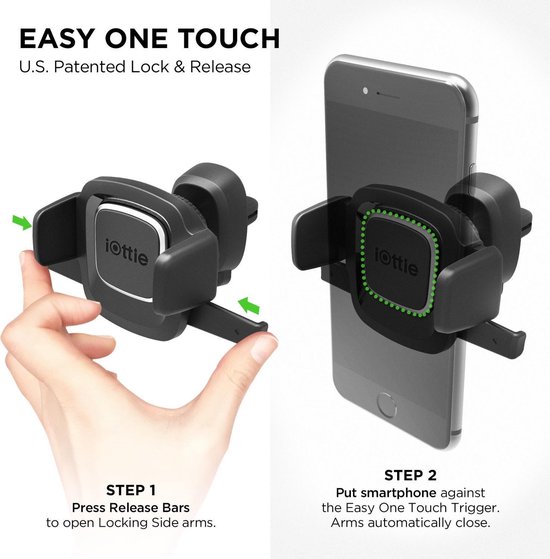 iOttie Easy One Touch 4 Vent Mount Universal Car Holder Bestel nu!