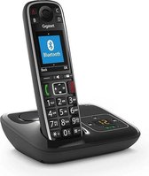 Gigaset E720A - draadloze premium seniorentelefoon met antwoordapparaat - Bluetooth voor koppeling met gehoorapparaten - sprekende keuzetoetsen - Nummeraankondiging & Naamaankondiging - Groot display en toetsen -