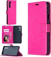 Portemonnee Book Case Hoesje Geschikt voor: Oppo Find X2 Lite - roze