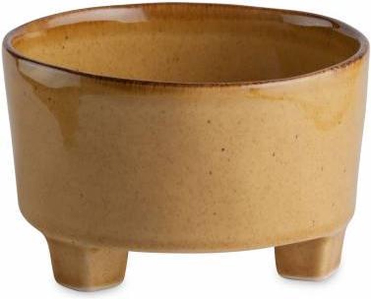 Costa Nova Riviera - servies - bakje op voet - 0,69L - aardewerk - H 8,8 cm