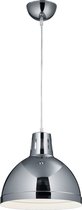 LED Hanglamp - Hangverlichting - Trinon Sicano - E27 Fitting - Rond - Mat Chroom - Aluminium