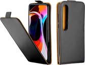 Voor Xiaomi Mi10 / Mi10Pro Zakelijke stijl Verticale flip TPU lederen tas met kaartsleuf (zwart)