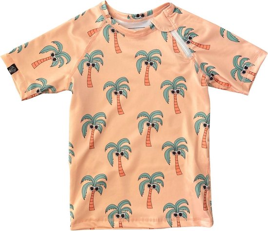Betekenisvol opslag Vel Beach & Bandits - UV Zwemshirt voor kinderen - Palm Breeze - Sunny Cream - maat  104-110cm | bol.com