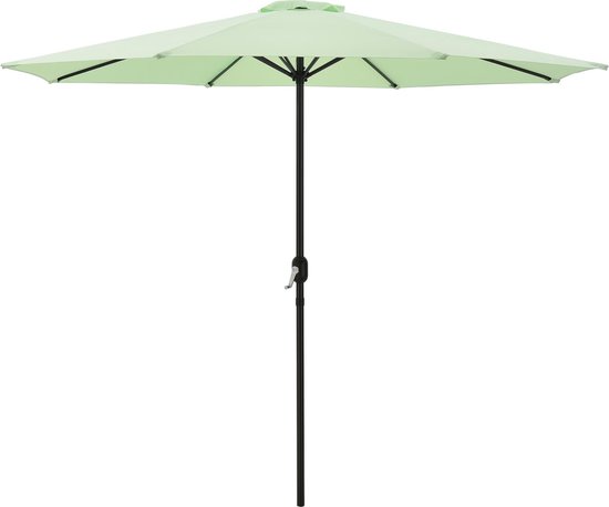 Tuin parasol stokparasol Ø300x230 cm pastel groen