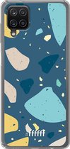 6F hoesje - geschikt voor Samsung Galaxy A12 - Transparant TPU Case - Terrazzo N°7 #ffffff