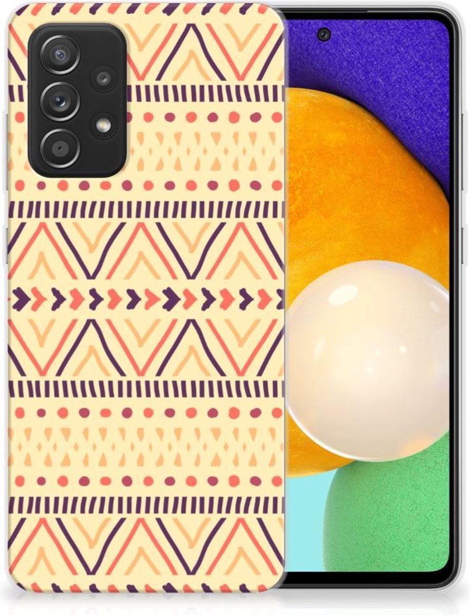 Samsung Galaxy A52 (5G/4G) TPU bumper Aztec Yellow