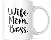 Moederdag Mok Wife Mom Boss