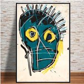 Jean Michel Basquiat Poster 7 - 21x30cm Canvas - Multi-color