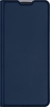 Dux Ducis Slim Softcase Booktype OnePlus 9 hoesje - Donkerblauw