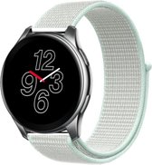 Shop4 - OnePlus Watch Bandje - Nylon Mint Groen