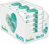 Pampers Aqua Pure Billendoekjes – 1260 stuks