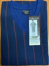 Heren nachthemd Normann 11190518 - Blauw - 48-50