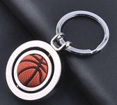 Akyol - Basketbal Sleutelhanger - Basketbal - Basketballer - Sport - Leuk kado voor iemand die van basketballen houd - 2,5 x 2,5 CM