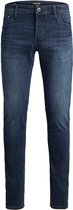 Jack and Jones - Heren Jeans - Lengte 36 - Glenn AM 812 - Slimfit - Medium Blue Denim