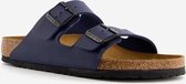 Birkenstock Arizona Birko-Flor heren slippers - Blauw - Maat 44