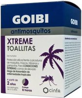 Goibi Xtreme Mosquito Repellent Wipes 16 Uts