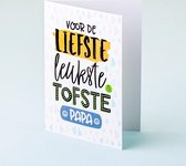 Kaart Voor De Liefste Leukste Tofste Papa